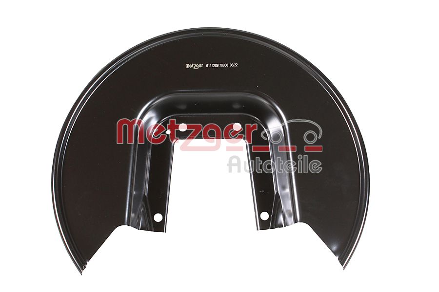 Splash Panel, brake disc - 6115289 METZGER